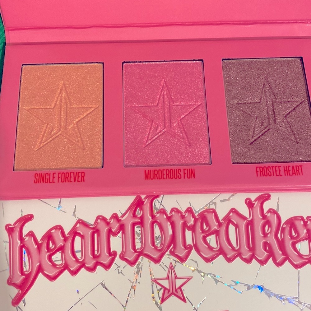 NIB! Jeffree Star Heartbreaker Skin Frost Highlighter Pallette
